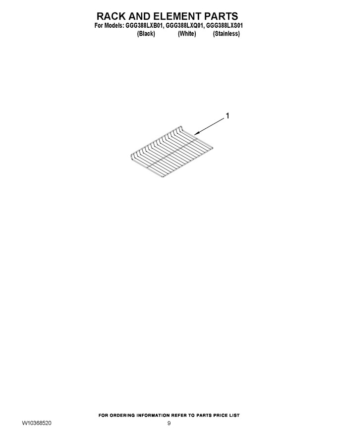 Diagram for GGG388LXS01