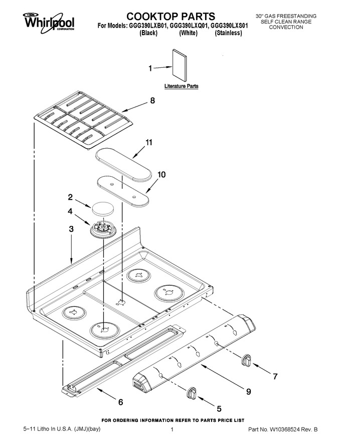 Diagram for GGG390LXB01