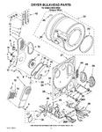 Diagram for 04 - Dryer Bulkhead Parts
