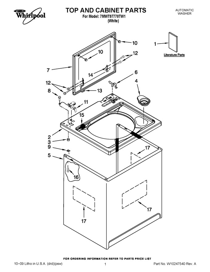 Diagram for 7MWT97770TW1
