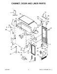 Diagram for 02 - Cabinet, Door And Liner Parts