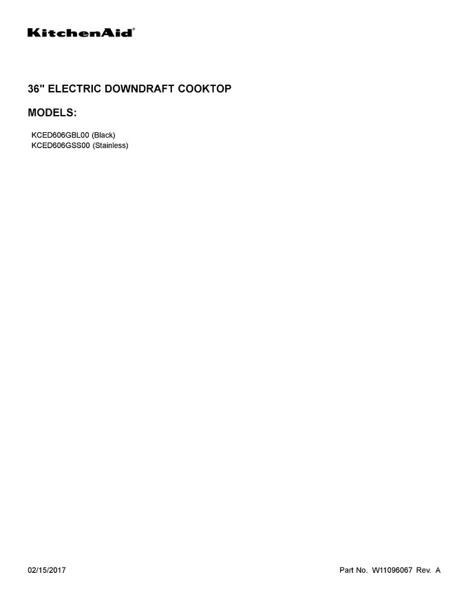 Diagram for KCED606GBL00