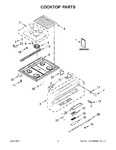 Diagram for 02 - Cooktop Parts