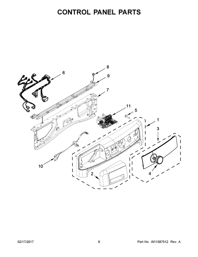 Diagram for WFW7540FW0