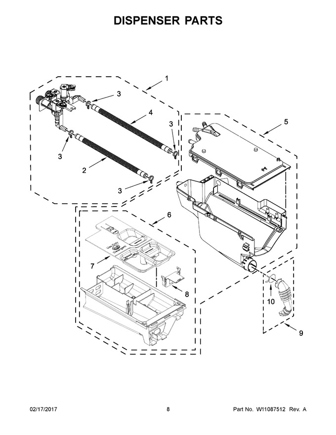 Diagram for WFW7540FW0