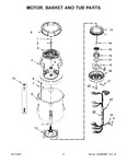 Diagram for 04 - Motor, Basket And Tub Parts