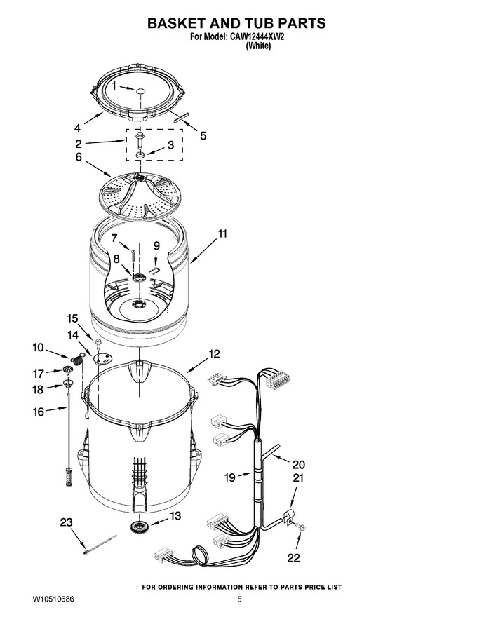 Diagram for CAW12444XW2