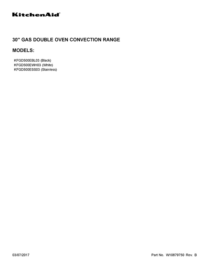Diagram for KFGD500ESS03