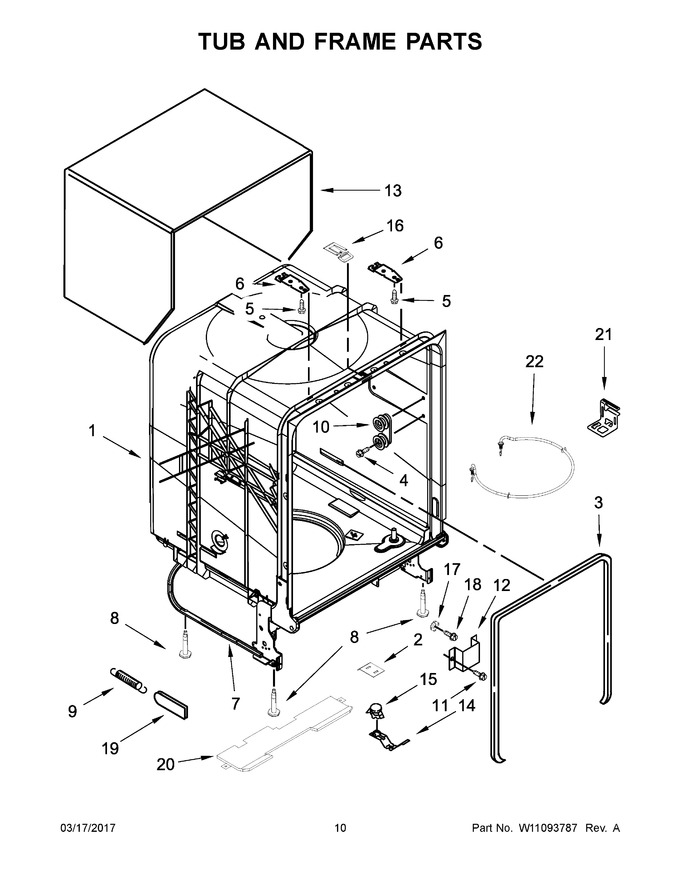 Diagram for WDF330PAHD0