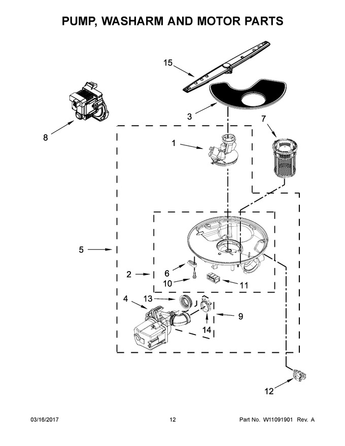Diagram for WDP370PAHW0