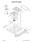Diagram for 02 - Cooktop Parts