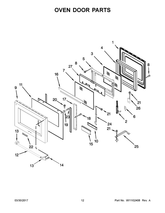 Diagram for KDRS467VSD00