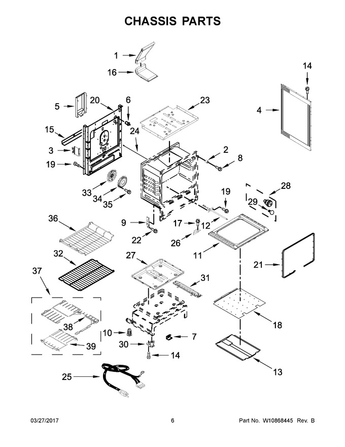 Diagram for WFG745H0FS0