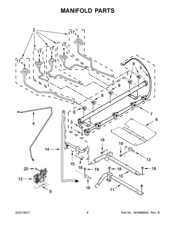 Diagram for WFG745H0FS0