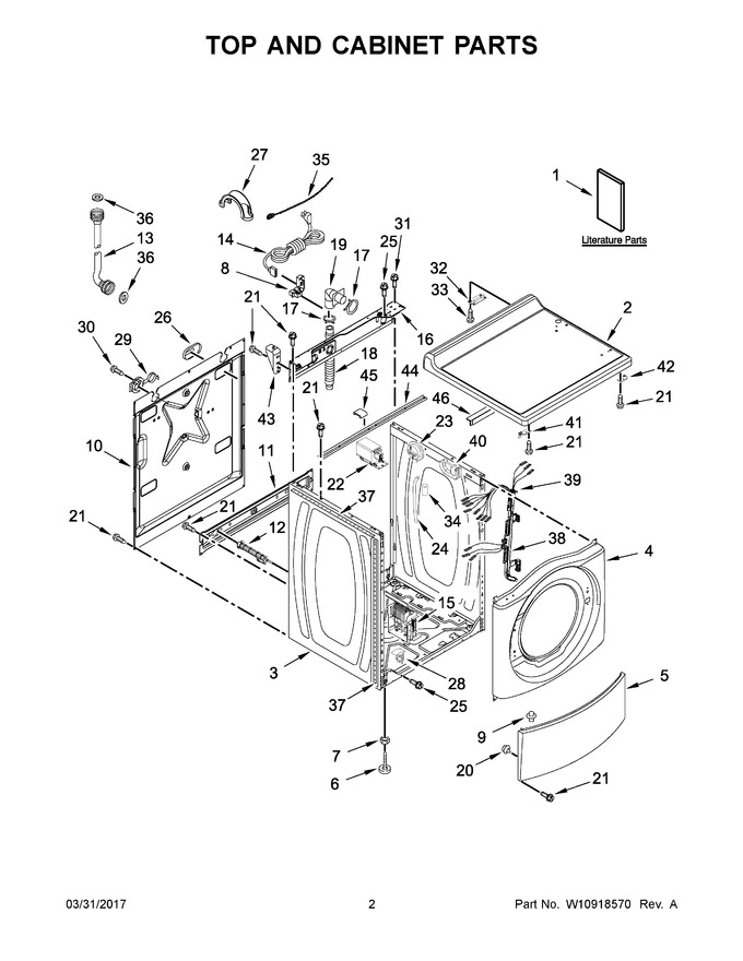 Diagram for CHW9150GW0