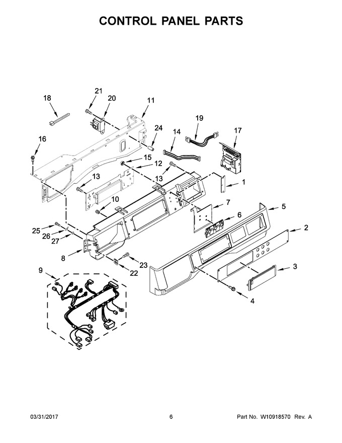 Diagram for CHW9150GW0