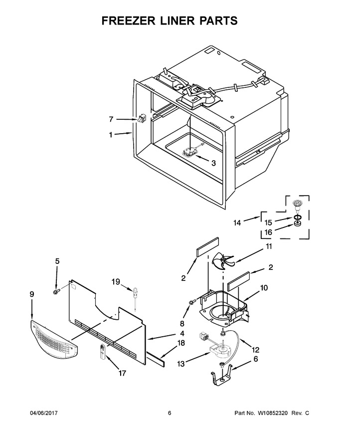 Diagram for WRF736SDAB14