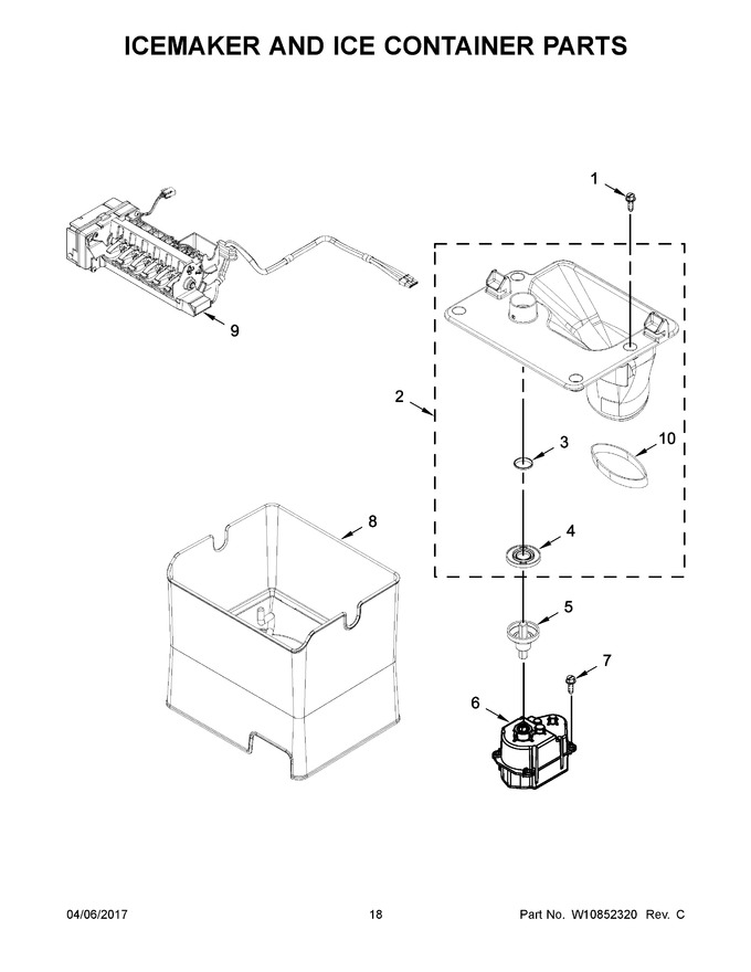 Diagram for WRF736SDAM14