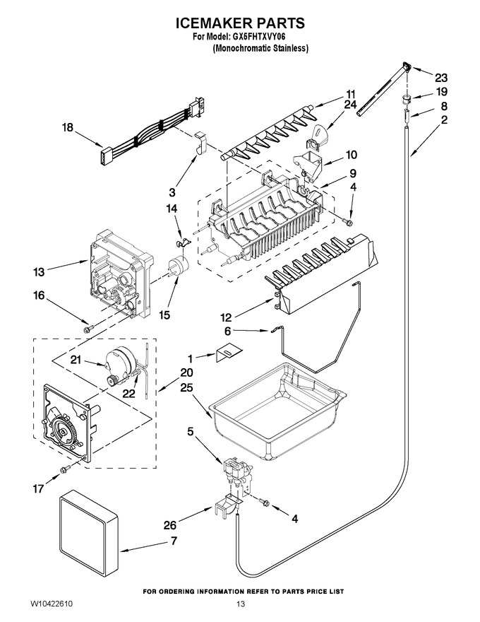 Diagram for GX5FHTXVY06
