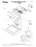 Diagram for 01 - Top And Console Parts