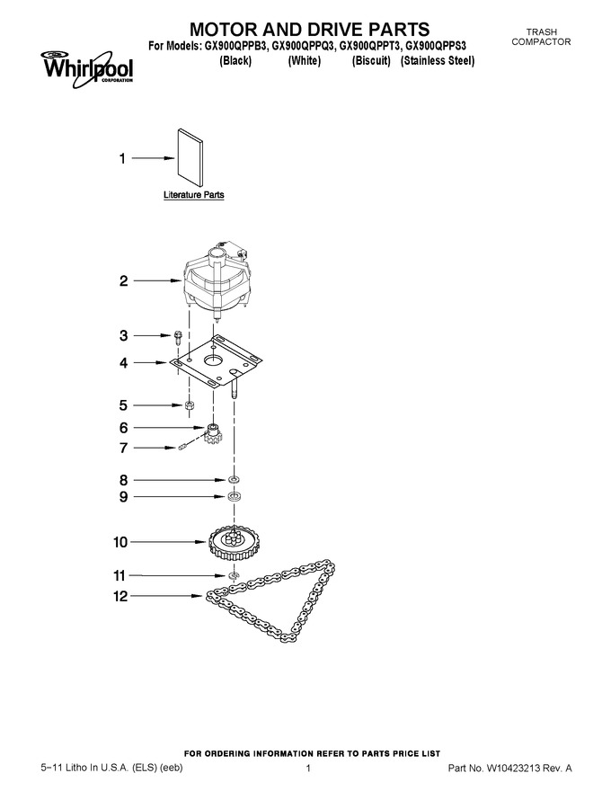 Diagram for GX900QPPQ3