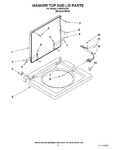 Diagram for 06 - Washer Top And Lid Parts