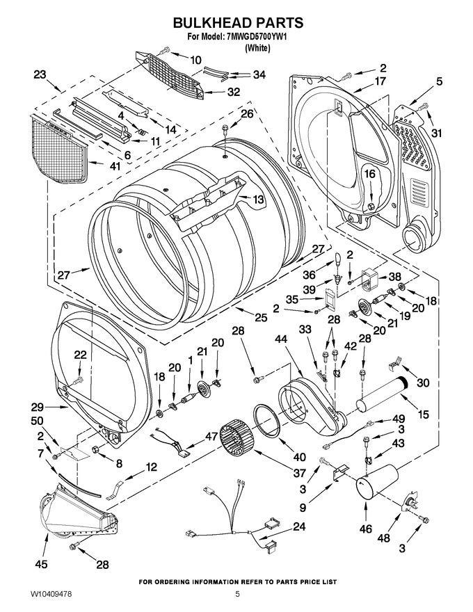 Diagram for 7MWGD5700YW1