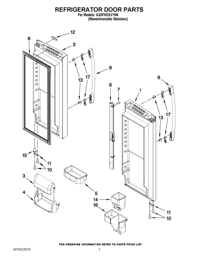 Diagram for GX5FHDXVY06