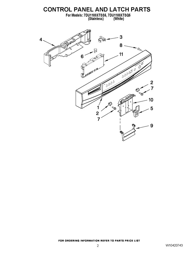 Diagram for 7DU1100XTSS5