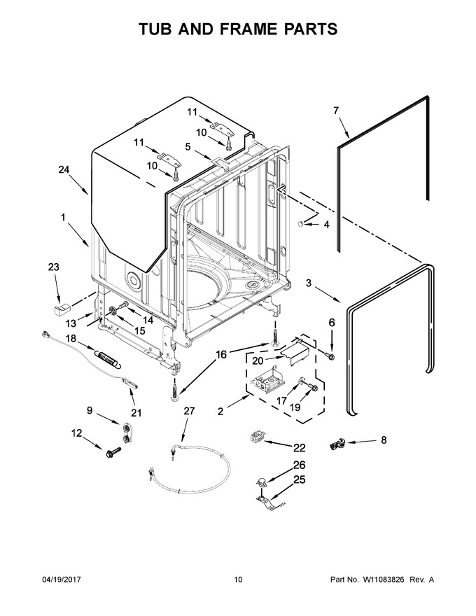 Diagram for KDTE204EPA4