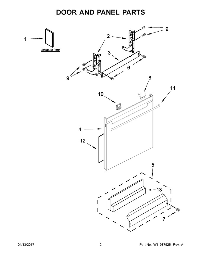 Diagram for WDTA50SAHZ0