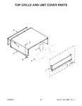 Diagram for 12 - Top Grille And Unit Cover Parts