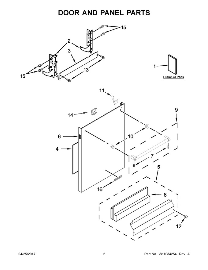 Diagram for KDTE104EWH4