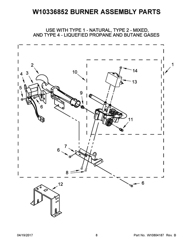 Diagram for WGD49STBW1