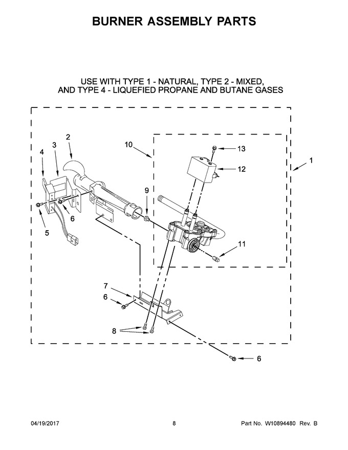 Diagram for WGD49STBW2