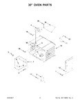 Diagram for 05 - 30" Oven Parts