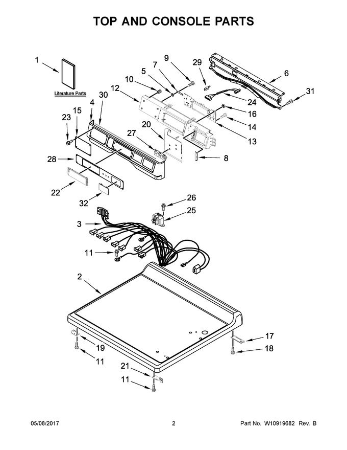 Diagram for CED9160GW0