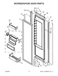 Diagram for 08 - Refrigerator Door Parts
