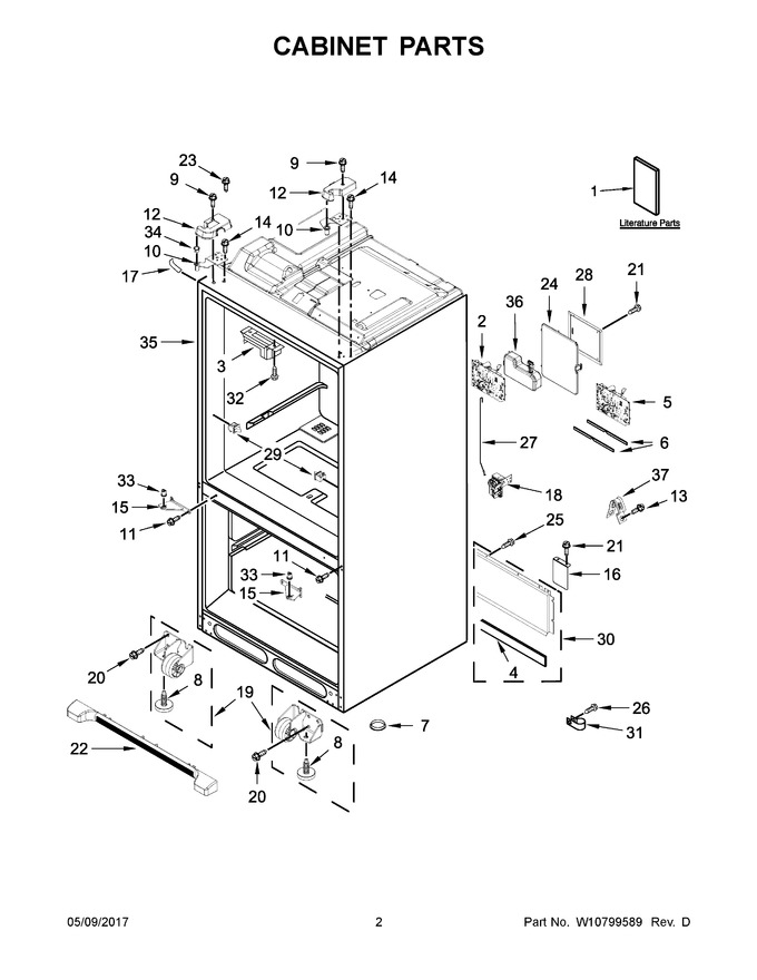 Diagram for KRFF507EBL00