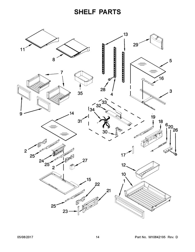 Diagram for KRFF507EWH01
