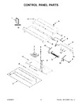 Diagram for 02 - Control Panel Parts