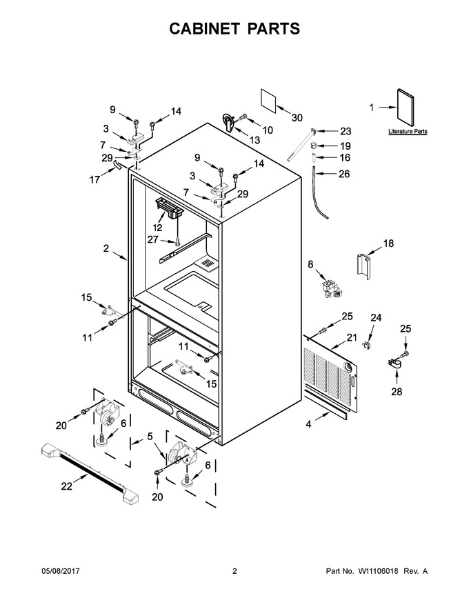 Diagram for WRF535SMHW00