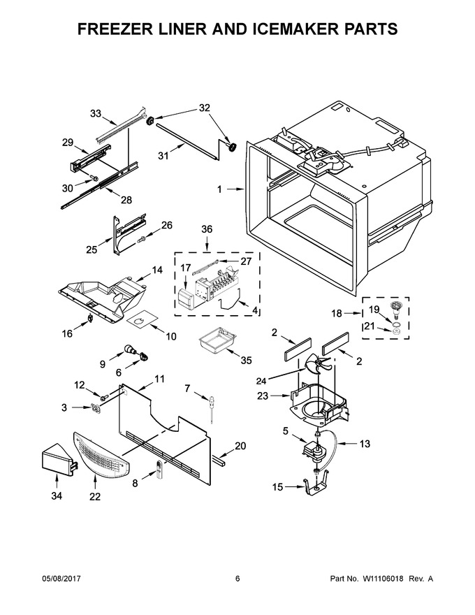 Diagram for WRF535SMHW00