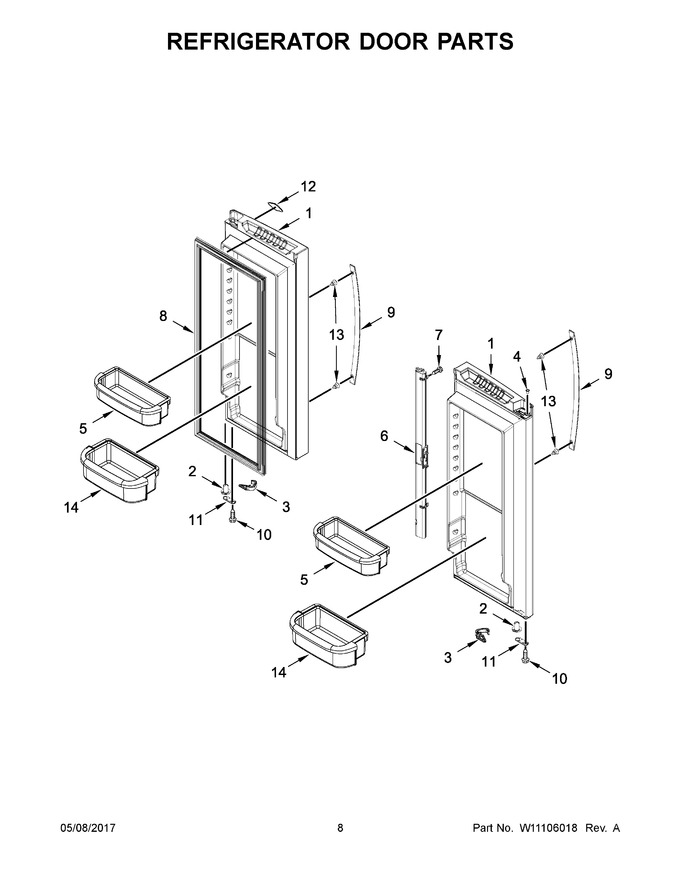 Diagram for WRF535SMHW00