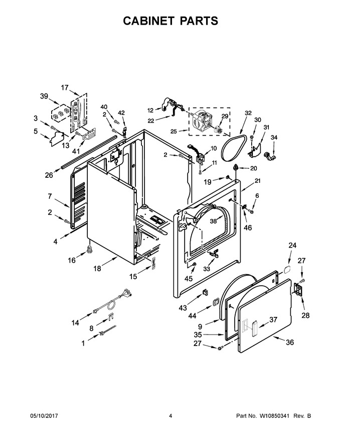 Diagram for YWED49STBW1