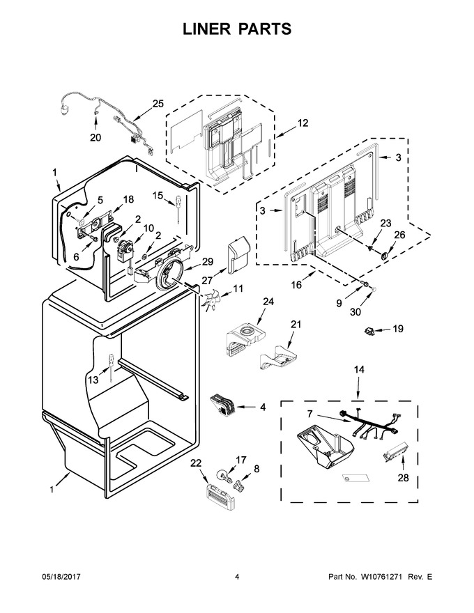 Diagram for WRT318FZDW00