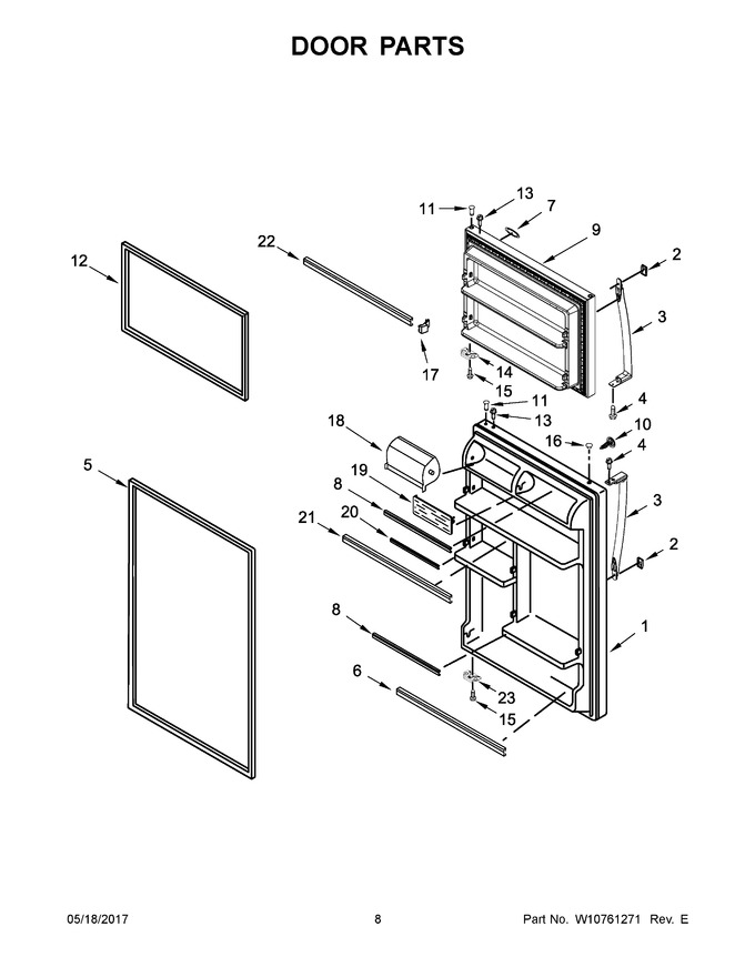 Diagram for WRT318FZDW00