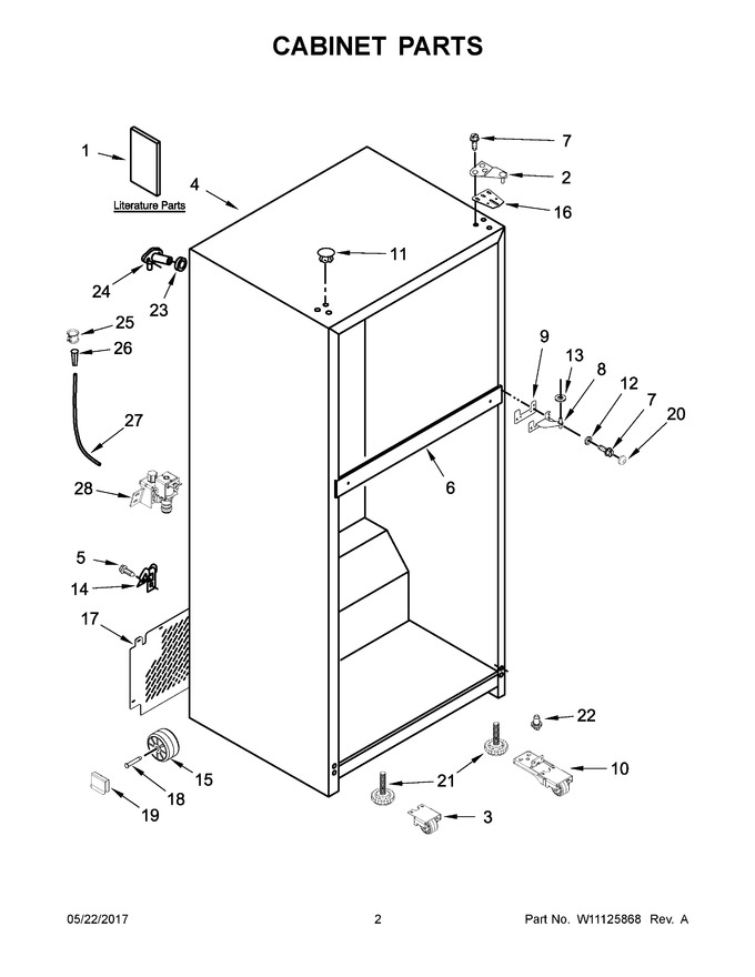Diagram for WRT348FMEZ00