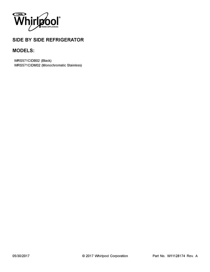 Diagram for WRS571CIDB02