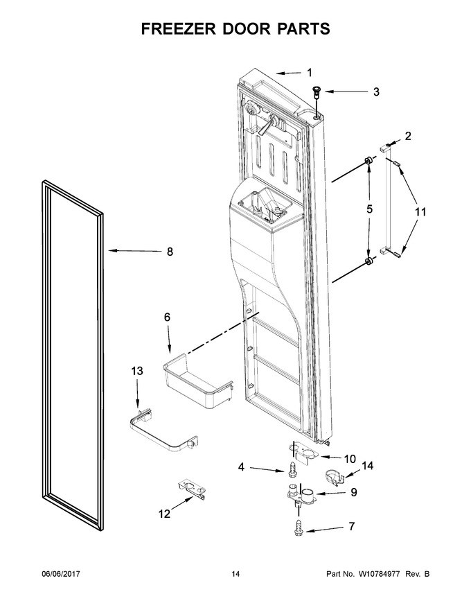 Diagram for KRSF505EWH00